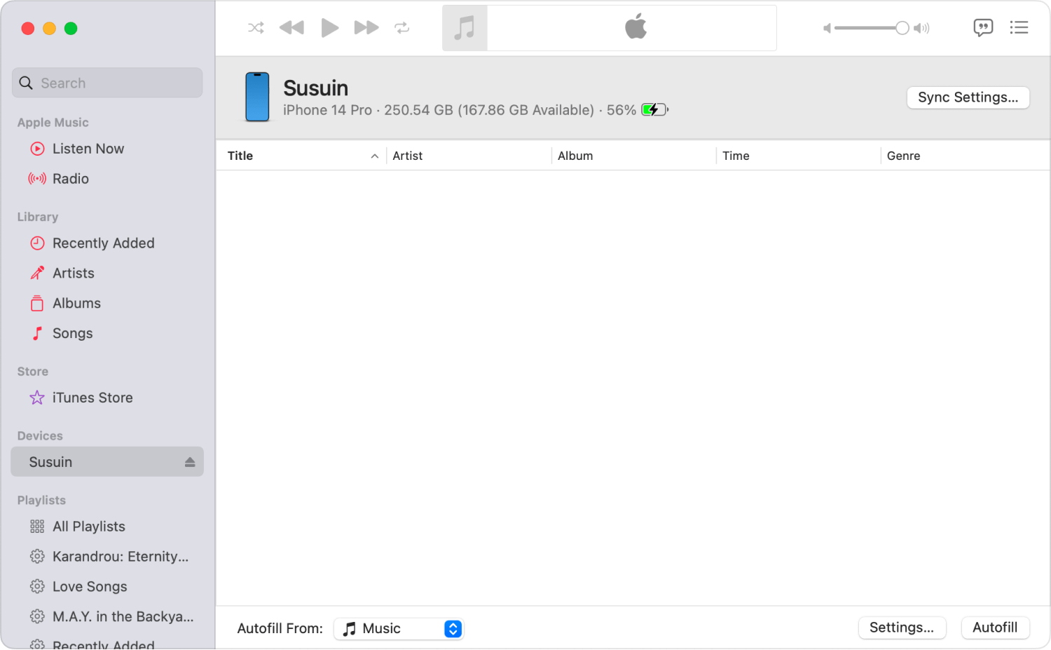 Mettez à jour votre application iTunes