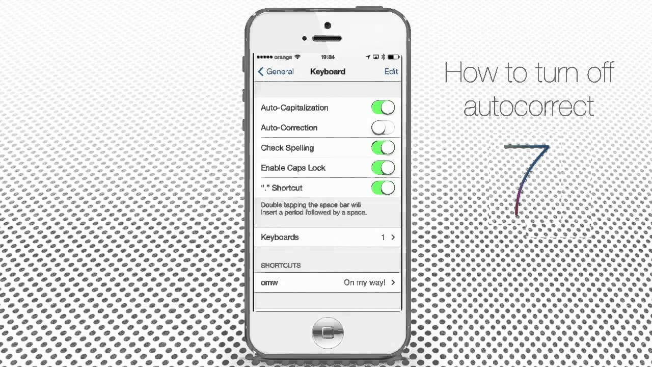 Comment désactiver la correction automatique sur iPhone