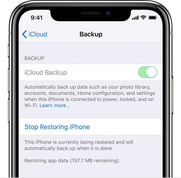 Comment transférer WhatsApp d'un iPhone à un iPhone à l'aide de la sauvegarde iCloud