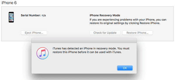 iphone-in-recovery-mode-for-fix-password-oublié