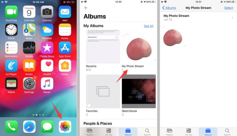 Comment télécharger des photos depuis iCloud Photo Stream sur iPhone