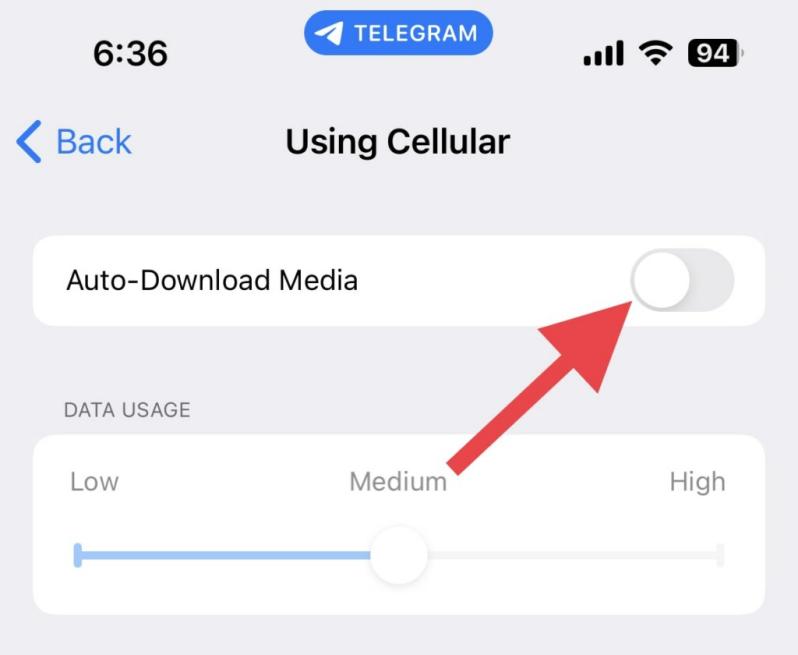 Afficher les anciens messages sur iPhone à l'aide de Telegram