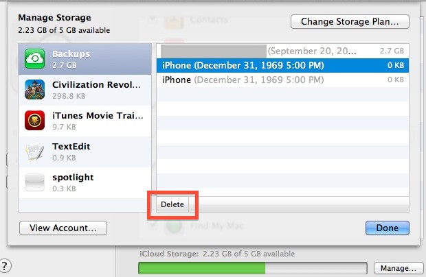 Comment supprimer des sauvegardes iTunes à l'aide d'ordinateurs Mac