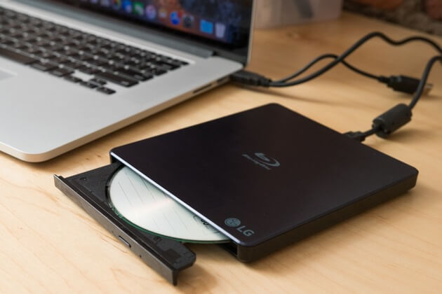 Méthode du disque dur externe ne montrant pas