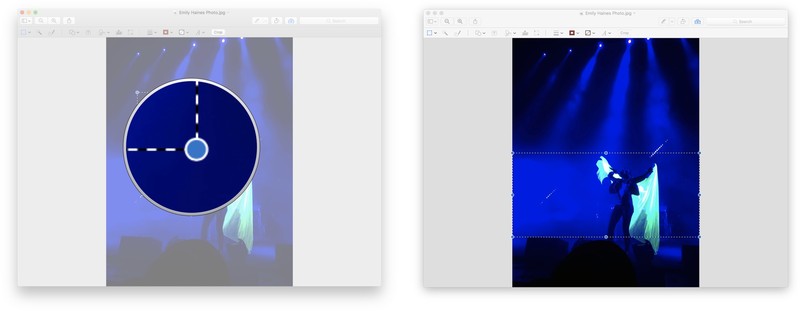 Comment recadrer une commande d'image K