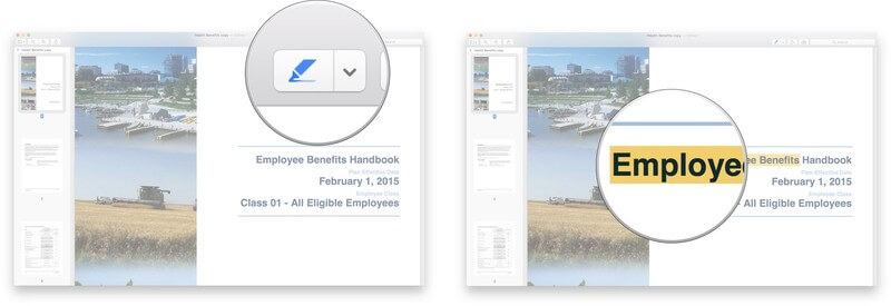 Comment recadrer une image en surbrillance