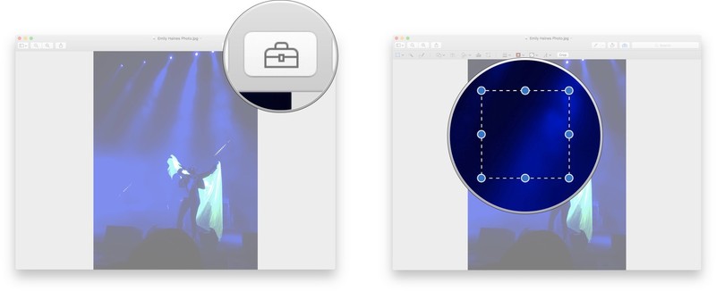 Comment rogner une barre d'outils Image