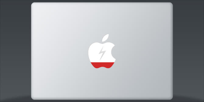 Enregistrer la batterie sur Mac Mac Logo