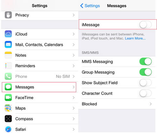 Activer votre Iphone Imessage