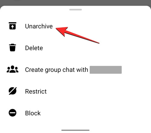 Récupérer des messages texte archivés sur Android à l'aide de la section archivée de l'application Messages