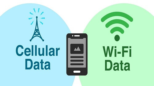 Wifi aux données cellulaires
