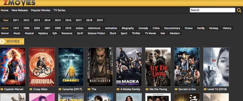 123mvies non sécurisé pour Computer Zmovies