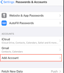 Ajouter un compte Google sur iPhone
