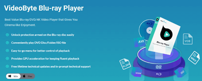 Lecteur Blu-Ray VideoByte