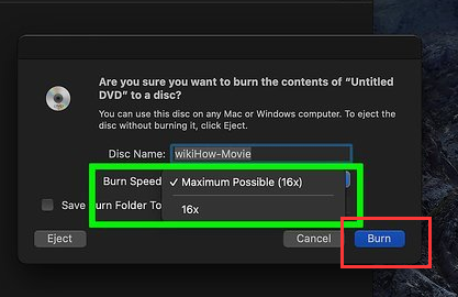 Comment graver iMovie sur DVD