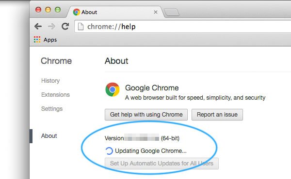 Pourquoi le téléchargement de Chrome est bloqué à 100