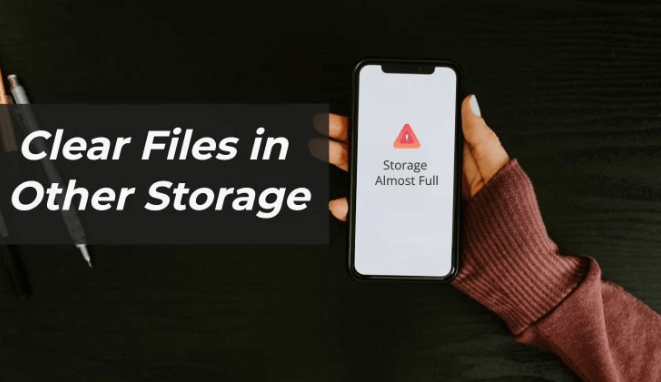Comment supprimer un autre stockage volumineux sur iOS