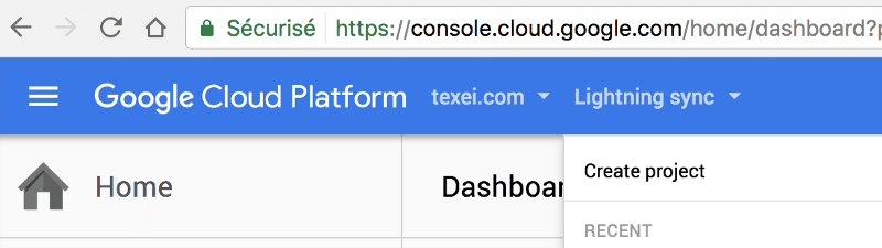 Accéder à Google Cloud à l'aide d'un navigateur Web