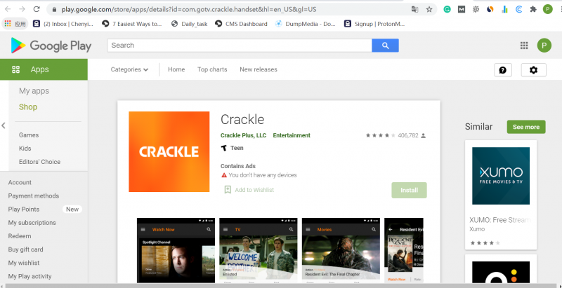 L'un des meilleurs sites de streaming de films gratuits : Crackle