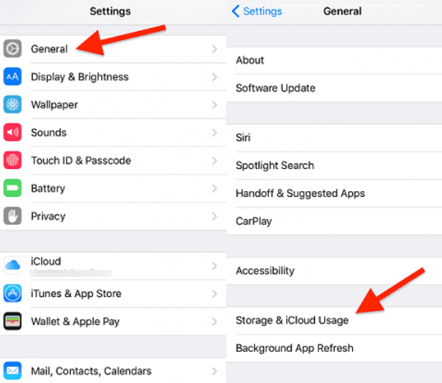 Suppression de l'historique des applications sur iPhone et iPad