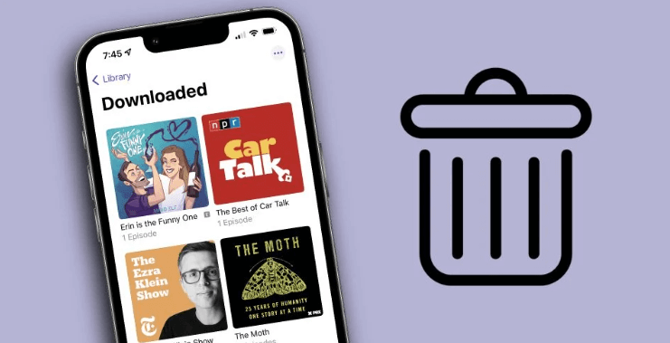 Comment supprimer des podcasts de l'iPhone