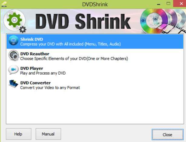 DVDFab Passkey Alternative - DVDShrink