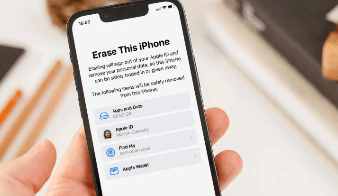Comment effacer les données de l'iPhone sans restauration