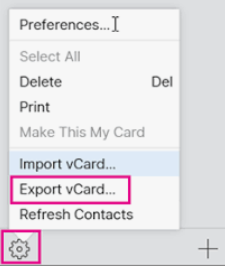 Utiliser iCloud pour exporter les contacts iPhone vers CSV