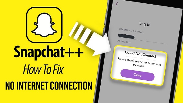 Fixer Snapchat non connecté