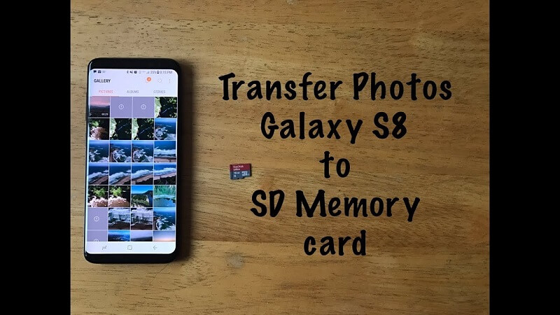 Comment déplacer des images sur une carte SD sur Galaxy S8