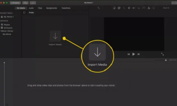 Faire pivoter un fichier MOV à l'aide d'iMovie