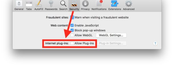 Supprimer les plug-ins Internet pour corriger cette page Web utilise une mémoire importante
