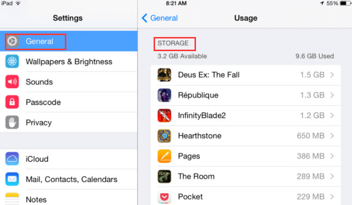 Supprimer définitivement une application iPad à l'aide de la méthode de configuration