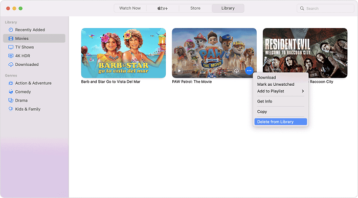 Comment supprimer des vidéos de l'iPhone à l'aide d'iTunes