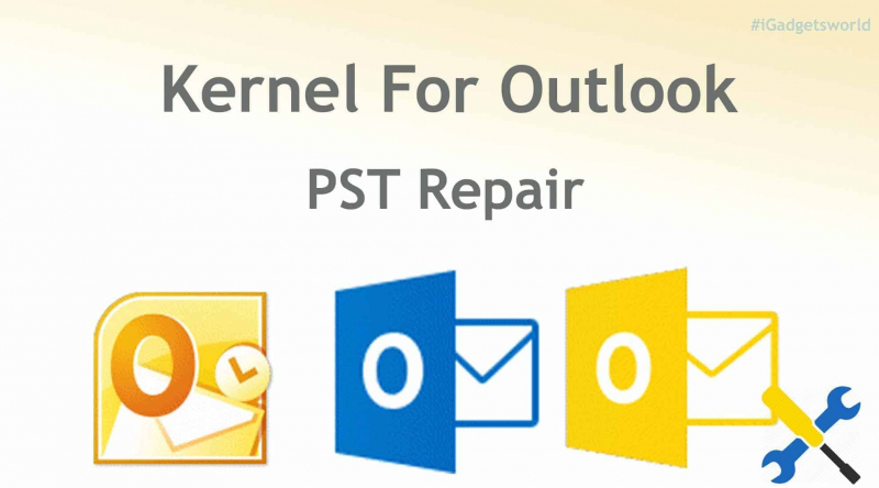 Réparation du noyau pour Outlook PST