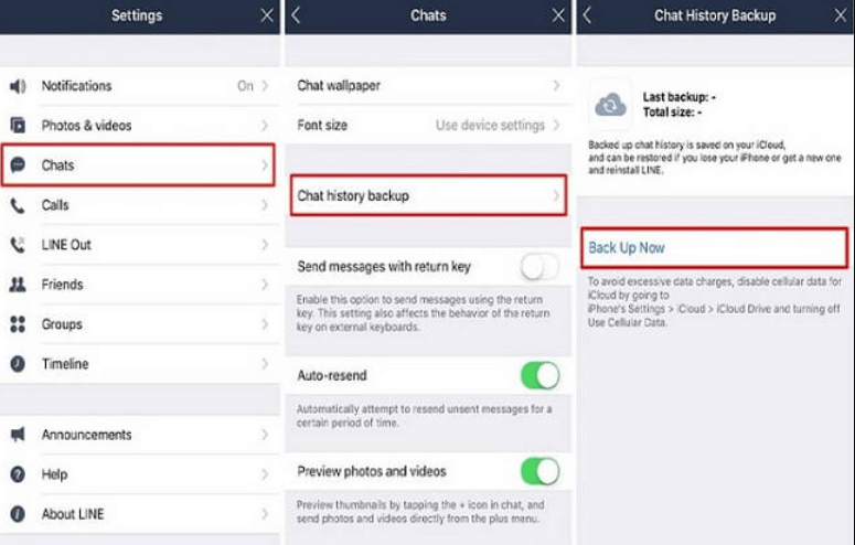 Comment extraire les messages de ligne de la sauvegarde iCloud