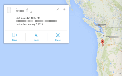 Utiliser Android Device Manager pour verrouiller l'appareil