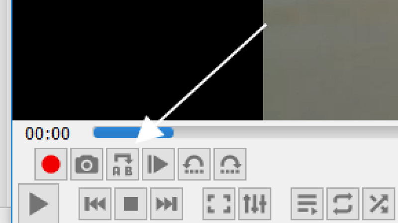 Bouton de boucle dans VLC Media Player