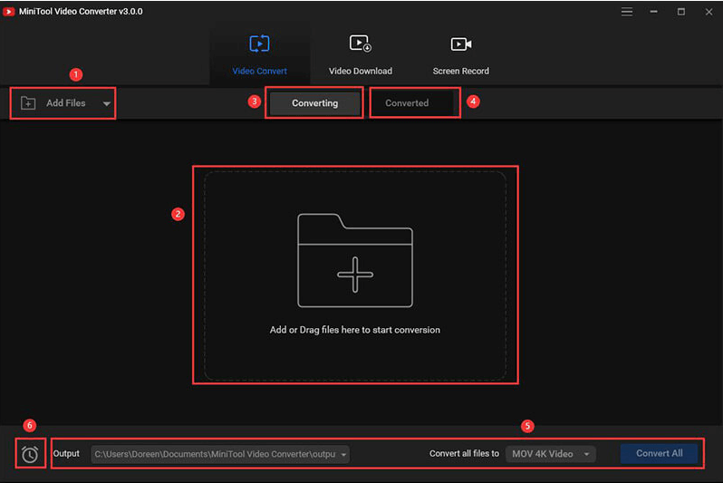 Convertir F4V en MP4 à l'aide de MiniTool Video Converter