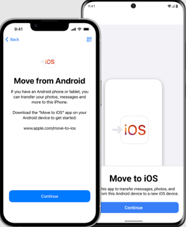Utilisez Move to iOS pour transférer des données de Google Pixel vers iPhone