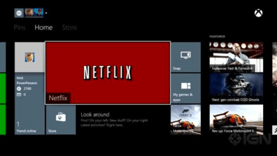 L'application Netflix se bloque sur la console