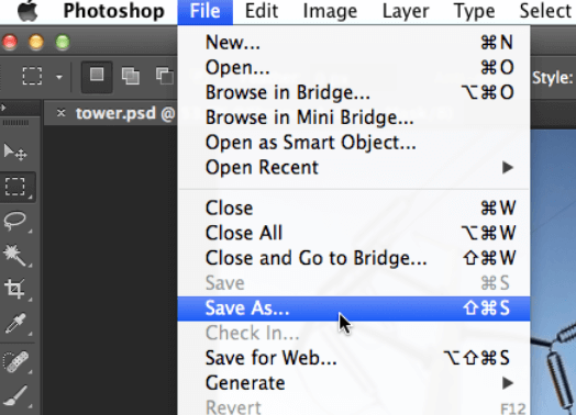 Enregistrer la vidéo dans Photoshop pour une édition ultérieure