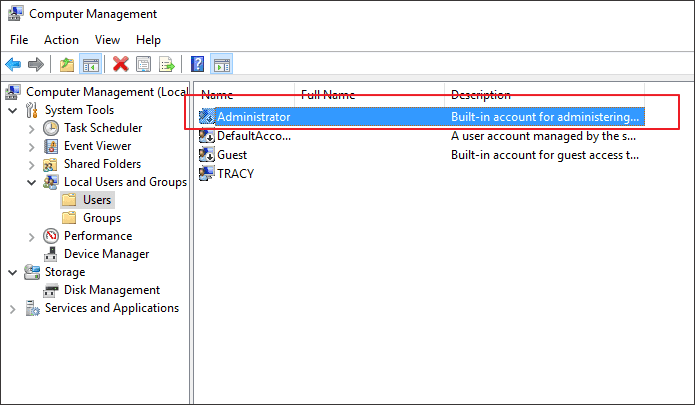 Récupération de vos données après que Windows Update ait tout supprimé en activant le compte administrateur Windows 10