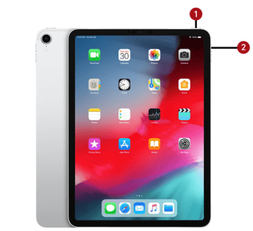 Redémarrez l'iPad lorsque vous ne pouvez pas supprimer de photos de l'iPad