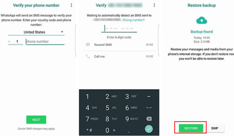 Récupérer les messages WhatsApp supprimés sur tous les téléphones Android