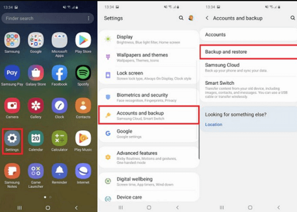 Transférer des données de Samsung vers Pixel avec Google Drive
