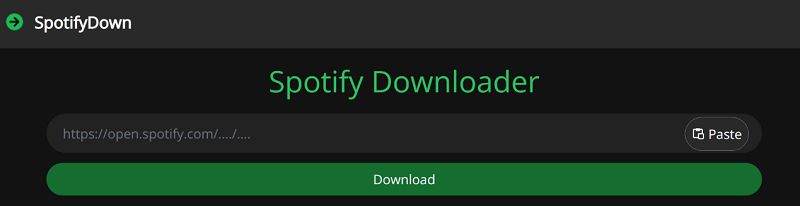 Outils de conversion de musique Spotify finalistes - SpotifyDown