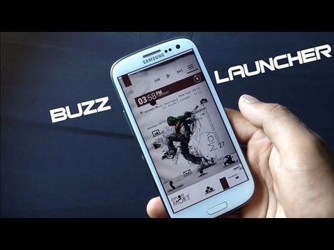 Meilleur lanceur Android Buzz Launcher