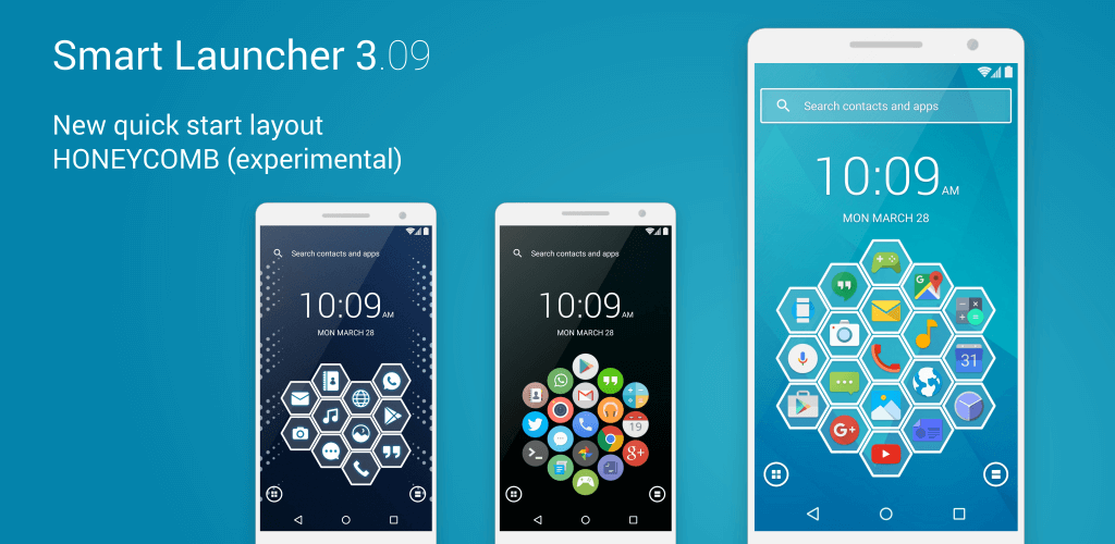 Meilleur lanceur Android Smart Launcher