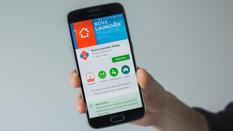 Masquer les applications Android sans enraciner Nova Launcher